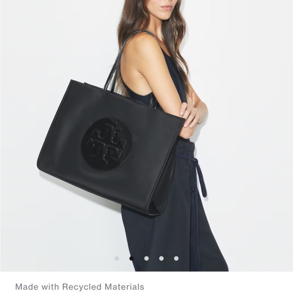 Tory Burch Black Tote Bag NEW - Picture 2 of 10